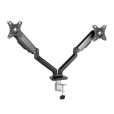 Soporte de mesa con brazos ajustables para pantallas de 17-32 pulgadas - Tooq DB5132TNR-B