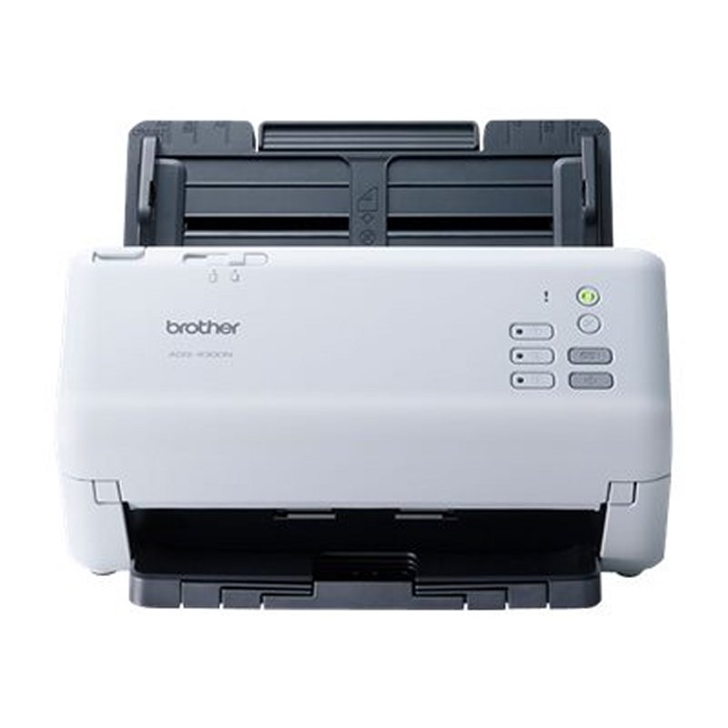 Escáner Brother ADS4300 Dúplex Red - Escáner de Documentos con Conectividad USB 3.0 y Gigabit LAN