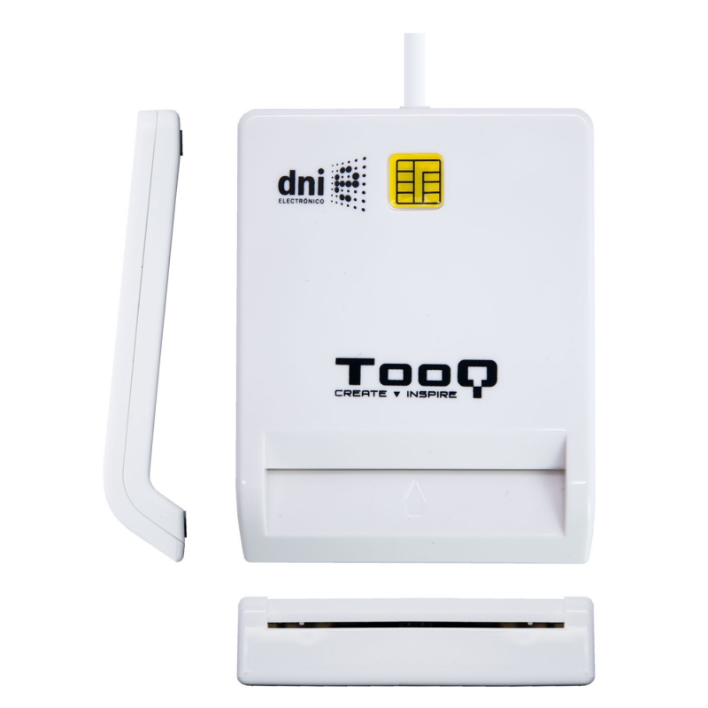 Lector de tarjetas DNIE usb 2.0 blanco para DNI electrónico y SmartCard