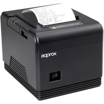 Impresora de tickets termica compacta con auto-corte USB/RS232 Approx appPOS80AM