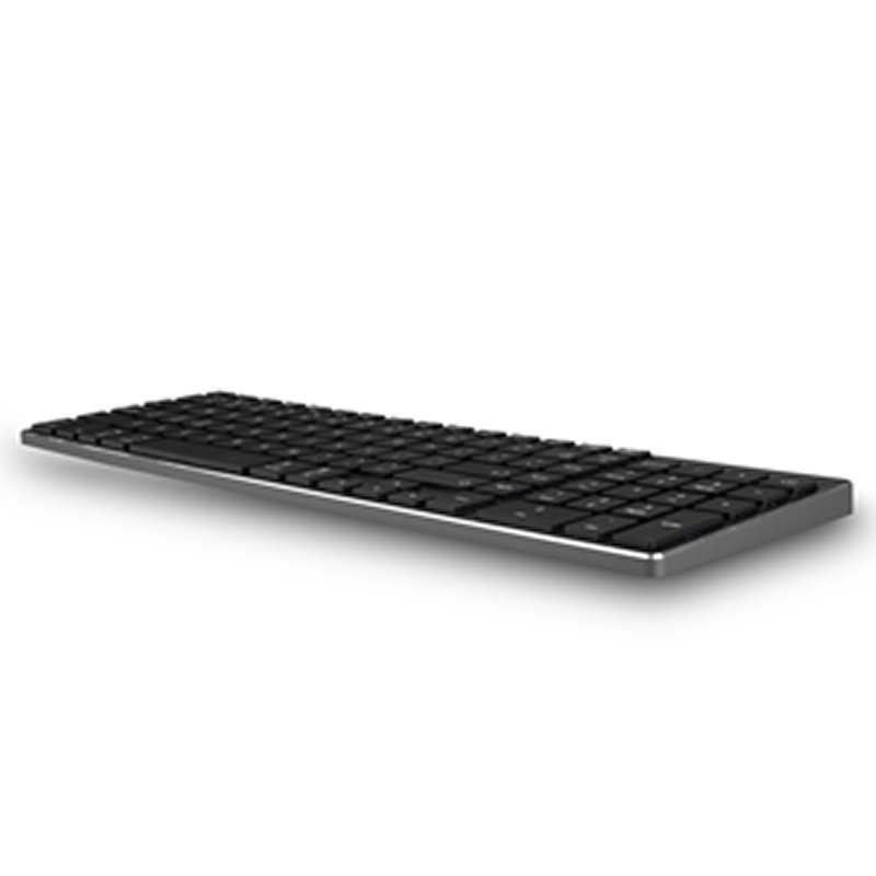Teclado inalámbrico Bluetooth NGS Fortune - Multimodo BT5.0 + Recargable + 12 Teclas multimedia + Cuerpo de aluminio