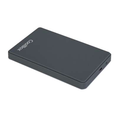 Caja externa para disco duro CoolBox 2.5 USB3.0 modelo SCG2543 gris