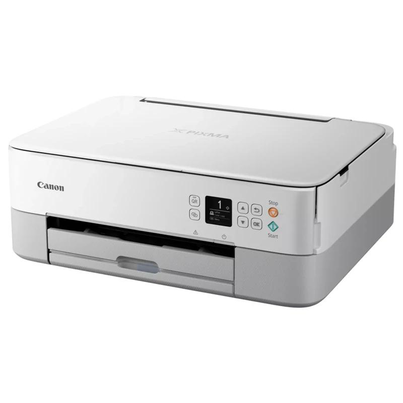 Impresora Multifunción Canon Pixma TS5351i Wifi Blanca - Funciones de impresión, copia y escaneo - Alta resolución y velocidad de impresión - Conectividad WiFi - Compatible con iOS, Android y Windows