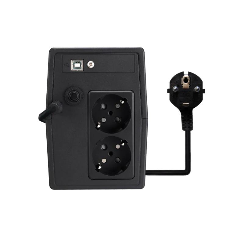 Protector de corriente NILOX SAI PREMIUM LINE INT. 1200VA para protección de ordenadores y dispositivos electrónicos - Modelo NXGCLI12001X7V2