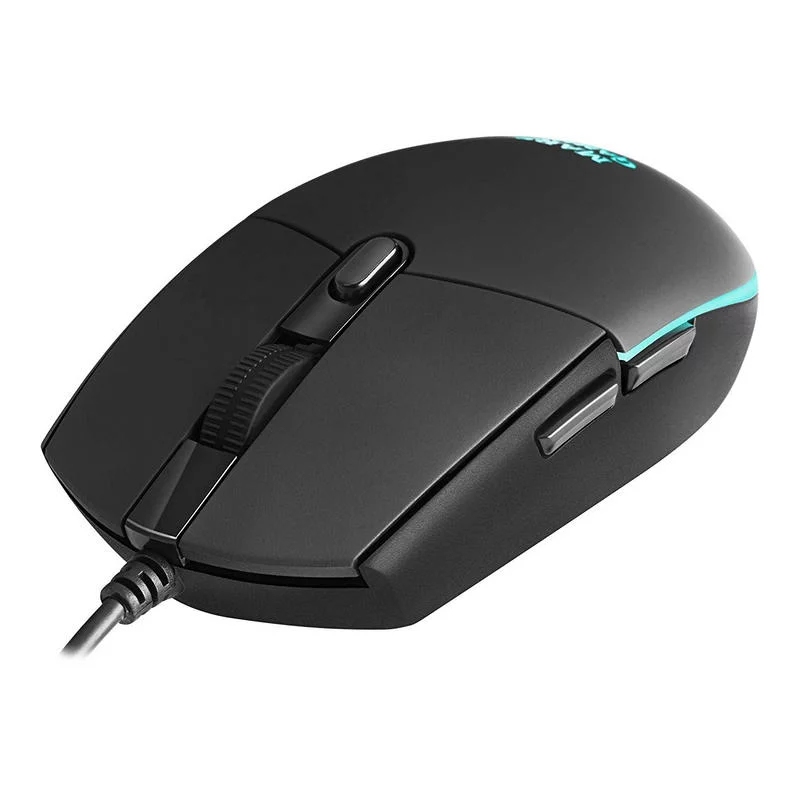 Ratón Mars Gaming MMG 3200dpi Flow RGB antideslizante para Gaming
