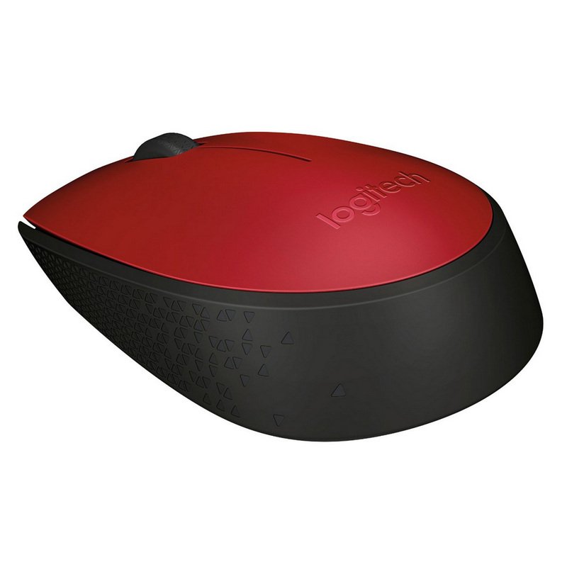 Ratón Inalámbrico Logitech M171 1000 dpi - Rojo