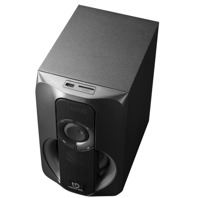 Altavoz 2.1 Hiditec H400 DARK EDITION con Potencia de 80W y Conexiones BluetoothÂ®, USB, SD