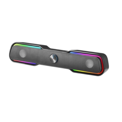 Barra de Sonido Mars Gaming MSBX10W Bluetooth 5.0 RGB con Iluminación Dinámica