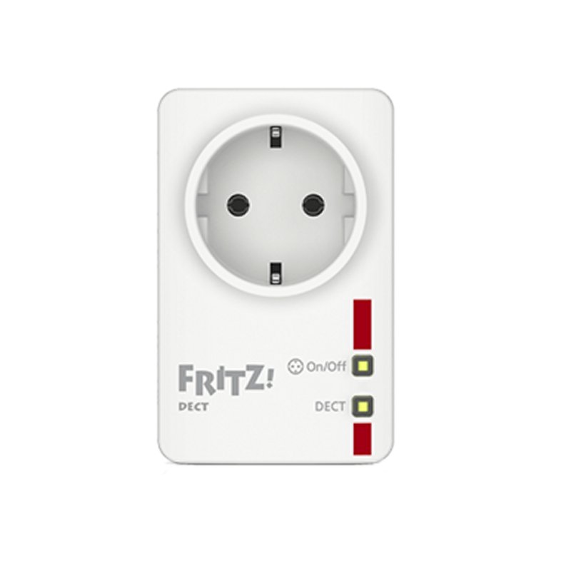 Enchufe inteligente FRITZ!DECT 200 para control de energía y temperatura