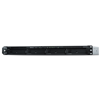 SYNOLOGY RX418 Expansion Unit 4Bay Rack Station - Compatible con Synology y tipos de unidad SATA HDD y SSD - Capacidad de almacenamiento de 48TB - Diseño compacto y eficiente