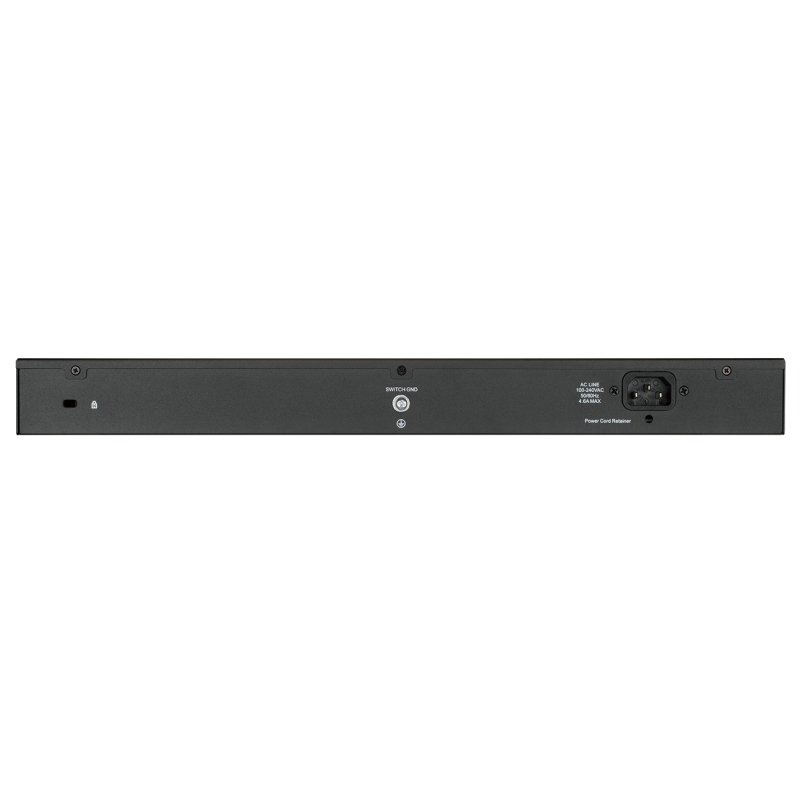 Switch D-Link DGS-1100-26MPV2/E Optimizado para Videovigilancia y VLAN - 24 Puertos PoE+
