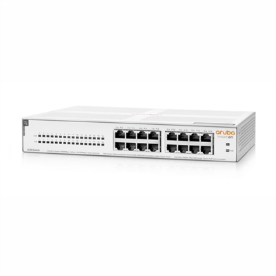 Switch PoE Aruba Instant On 1430 con 16 puertos Gigabit Ethernet y 124W de potencia - Modelo R8R48A