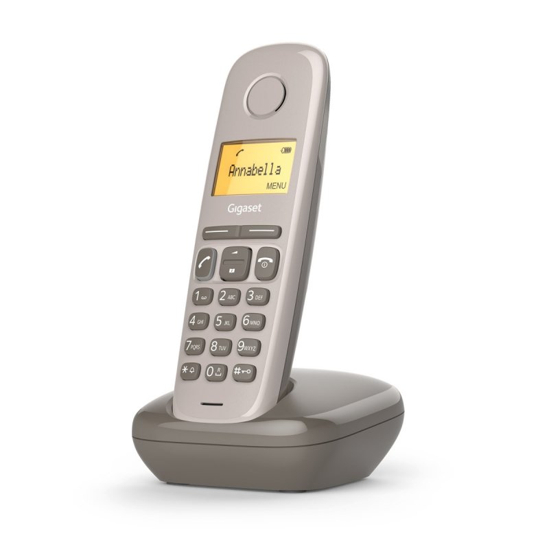 Teléfono Inalámbrico Gigaset A170 DECT Chocolate - Calidad Made in Germany