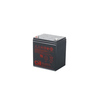Batería recargable Salicru 12V 5Ah para sistemas de energía
