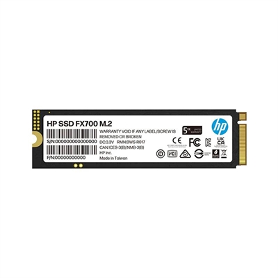 Disco Duro Sólido HP SSD FX700 1TB M.2 PCIe Gen 4 NVMe