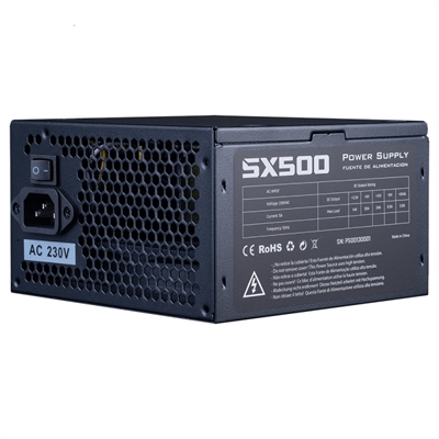 Fuente de Alimentación Hiditec SX500 BULK 500W ATX 2.2