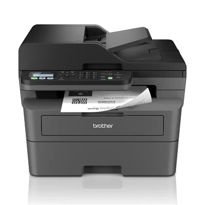 Impresora Brother Multifunción Láser MFC-L2800DW con Wifi y Fax - Blanco y Negro - Velocidad 32ppm - Escaneo a USB y Red - 128MB Memoria