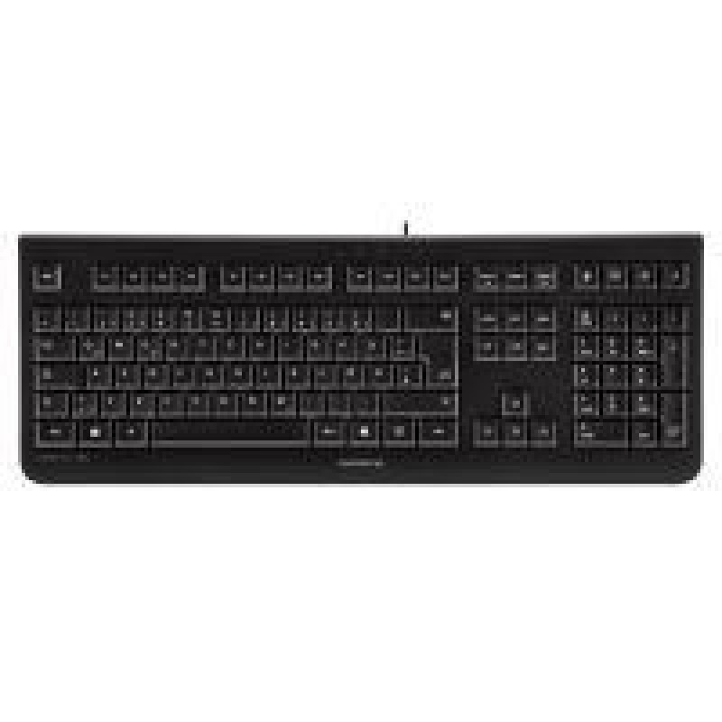 Teclado CHERRY KC 1000 Negro con Teclas Silenciosas y Resistente al Roce - Optimizado para Uso Profesional