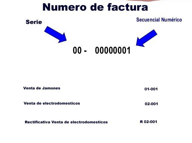 Numerar la primera factura del año